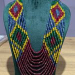 Multi color 11 layers onyx beads mala